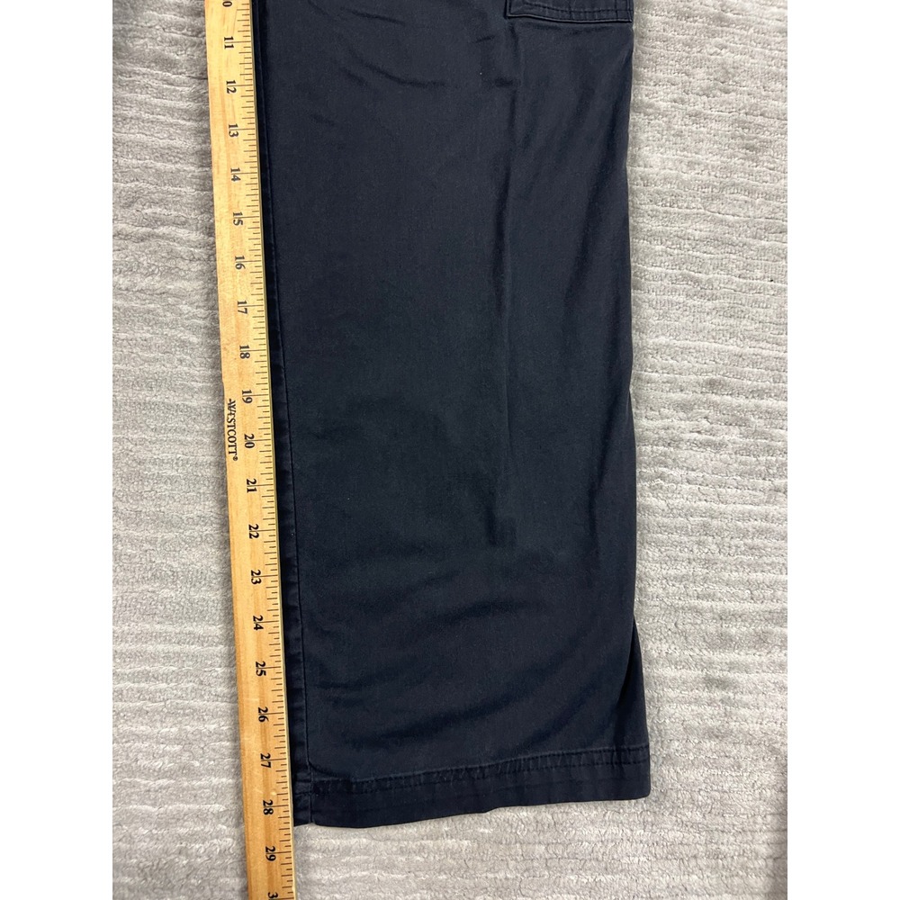 Koi Scrub Pants Womens Medium Black Pink 8761 BKRS Cargo Drawstring Straight Leg - Picture 3 of 10